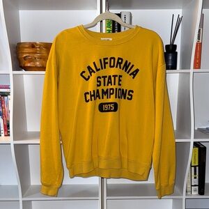 Garage Yellow California State Champions Sweatshirt